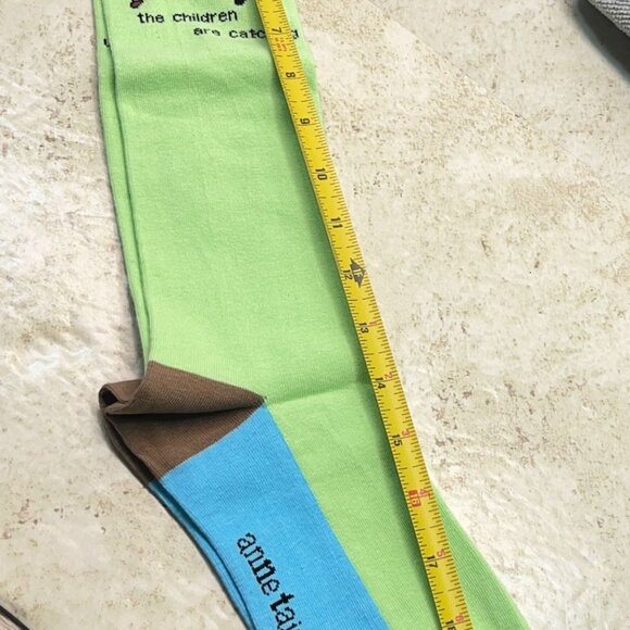 Anne Taintor Knee High Socks "Walk Faster...The Children Are Catching Up" Funny - Picture 5 of 7